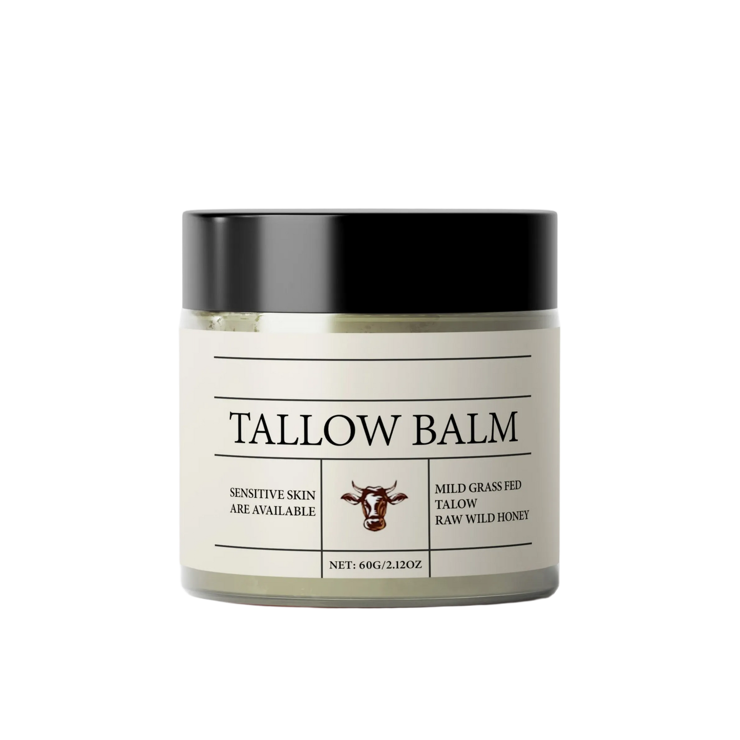 Beef Tallow Balm for Face & Body (2 oz.)