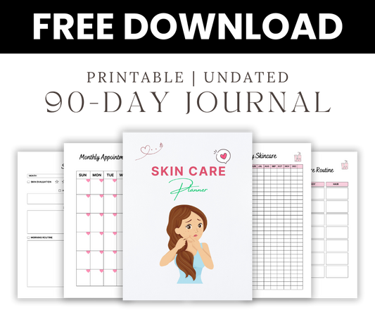 Free Skin Care Planner Download